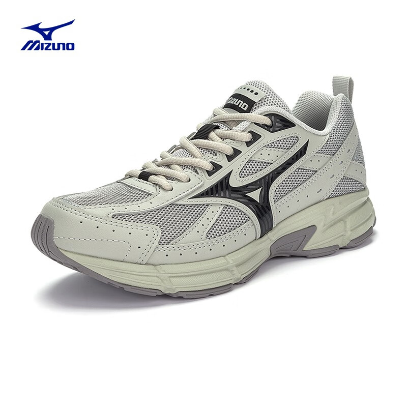 PLUS会员：美津浓（MIZUNO）【SPEED】春夏季运动跑步鞋 男 08/中灰/黑 42 265.91元