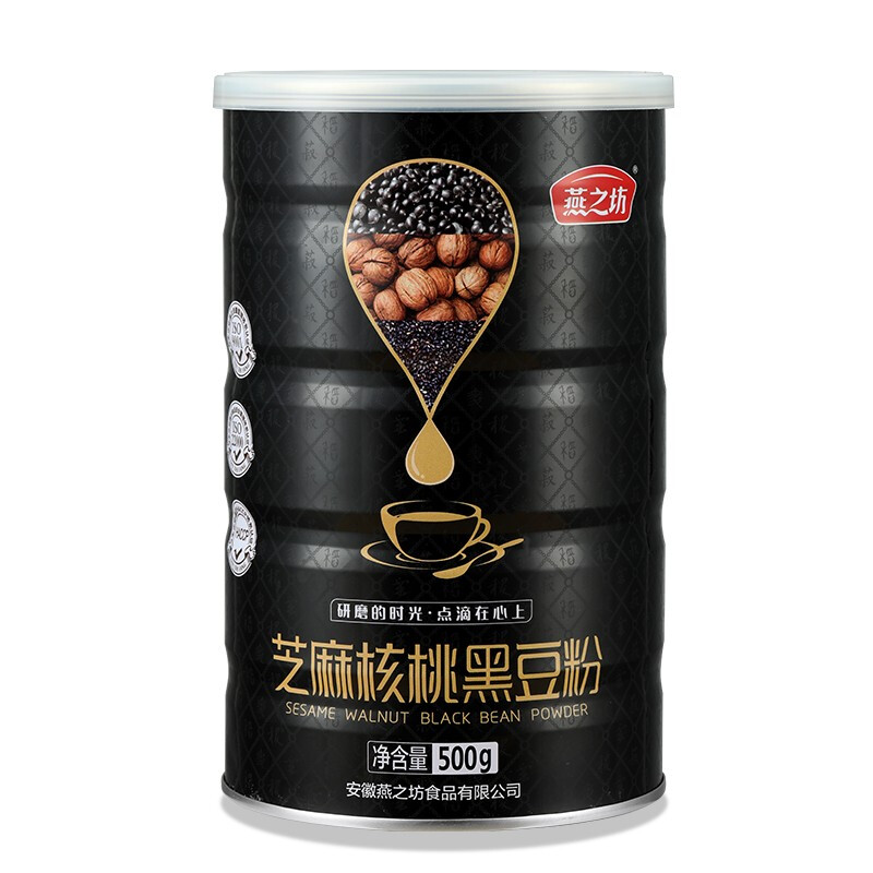 燕之坊 芝麻核桃黑豆粉 500g 13.94元（需用券）