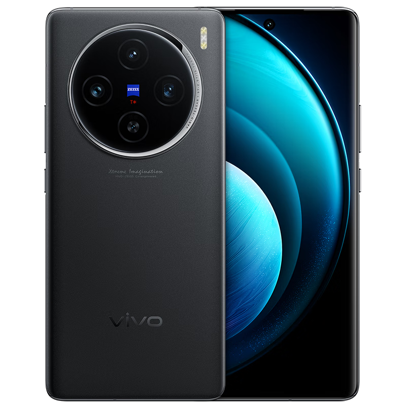 vivo X100 5G手机 12GB+256GB 辰夜黑 3829.01元 （需用券）