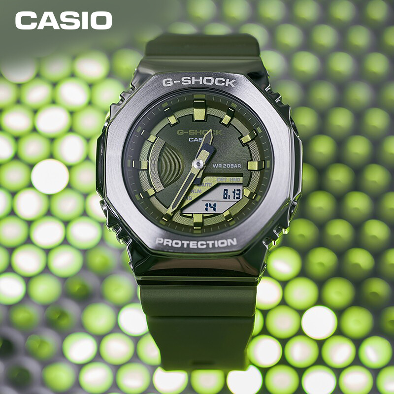 年货不打烊：CASIO 卡西欧 G-SHOCK系列 女士石英表 GM-S2100-3A 645元（需用券）