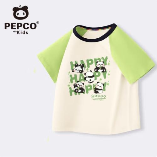 PEPCO 小豬班納 男童純棉插肩袖短袖t恤 *3件 47.7元（合15.9元/件）