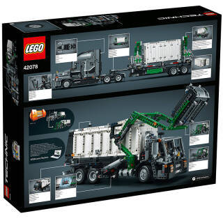乐高(lego) 机械组 technic 马克卡车 mack anthem 42078 积木 *2件