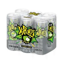 JIANLIBAO 健力宝 爆果汽低糖苹果味气泡水饮料330ml*6罐 ￥8.45