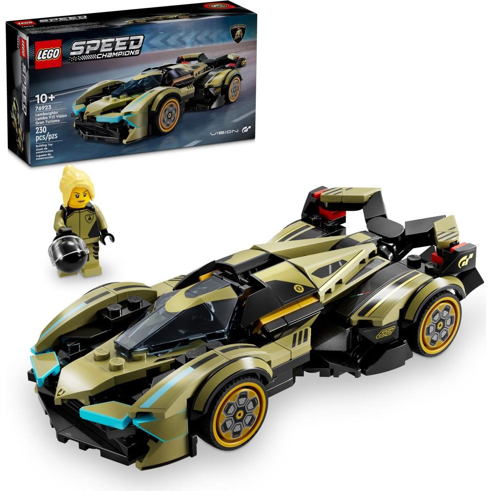 88VIP：LEGO 乐高 兰博基尼VisionGT超跑76923儿童拼搭积木 155.8元