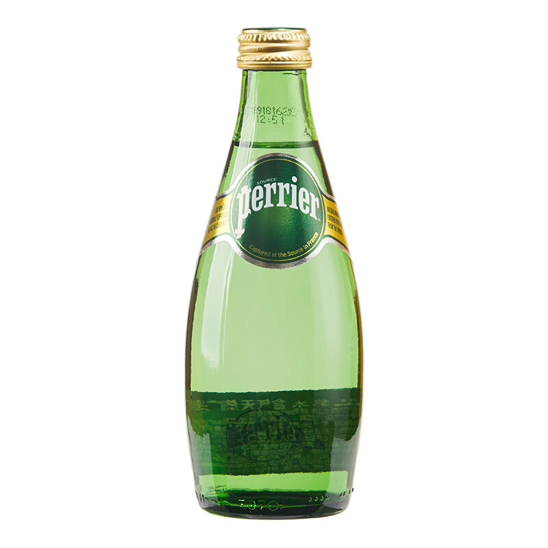 perrier 巴黎水 原味气泡水 330ml*24瓶 95.88元（需用券）