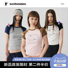 Turnthetables 女士短款T恤 TTT23SS-142 ￥98