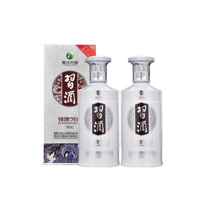 拼多多百亿补贴:酱香型白酒 贵州习酒 银质53度500ml*2瓶 纯粮酿造 口粮酒【7