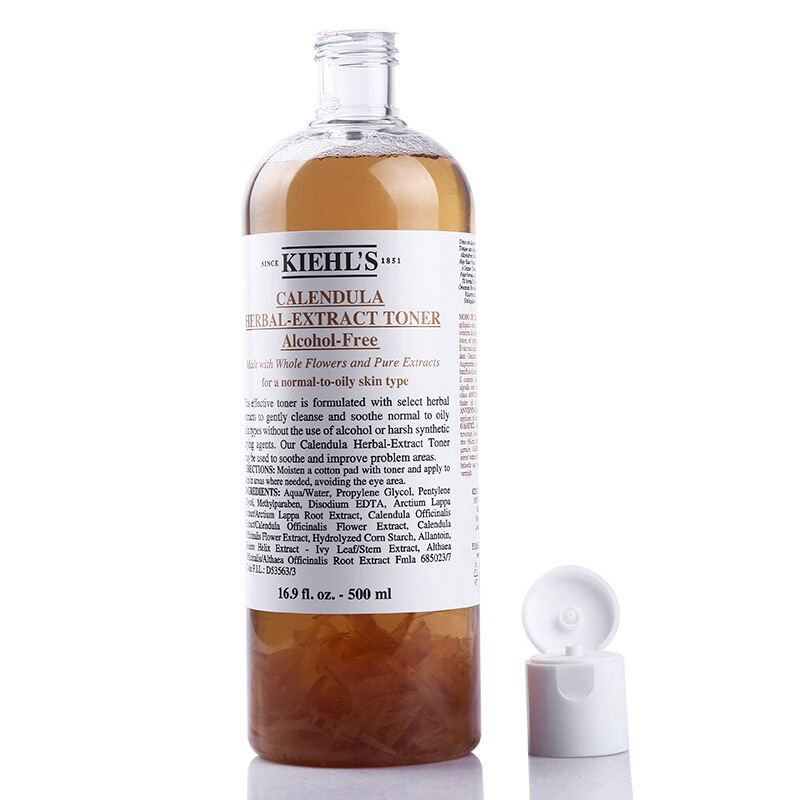 Kiehl's 科颜氏 国内专柜 科颜氏 金盏花爽肤水500ml (临期产品,特价处理,效期6