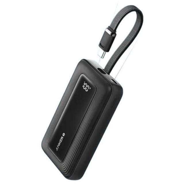 百亿补贴：Anker 安克 30W自带线充电宝10000mAh 89.1元