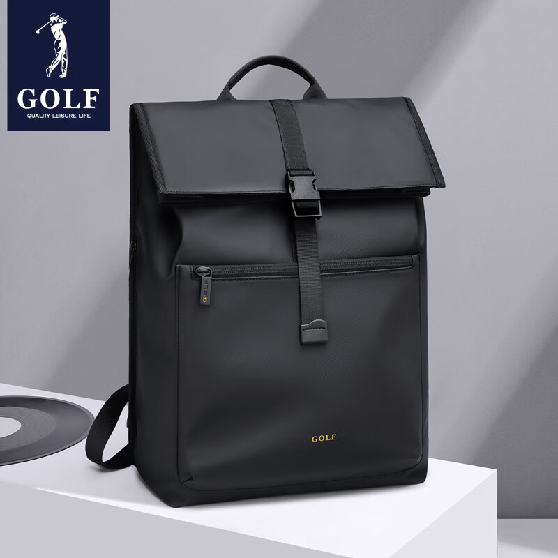 高尔夫 防泼水通勤双肩包(赠送双肩包) 99元（需用券）