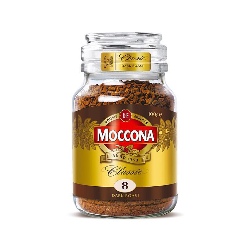 Moccona 摩可纳 经典8号 冻干速溶咖啡粉 100g 37.33元（需买3件，需用券）