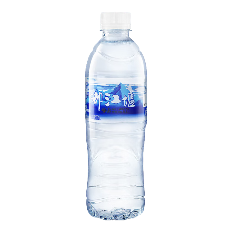 都江堰饮用天然泉水500ml*24瓶整箱 富含多种天然矿物质 19.56