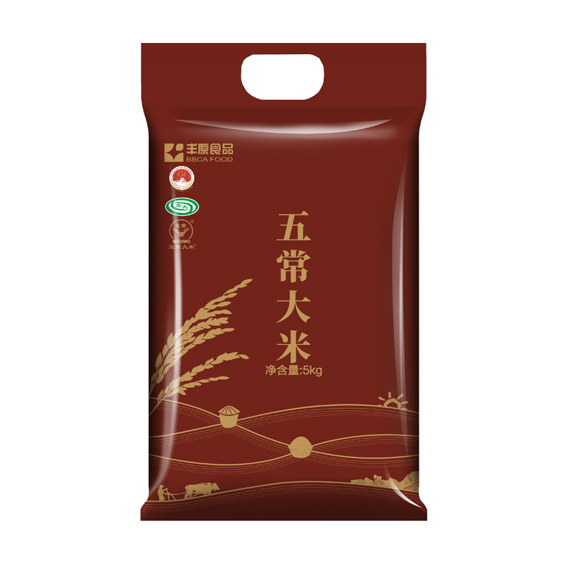 BBCA FOOD 丰原食品 长粒香五常大米 5kg 27.97元