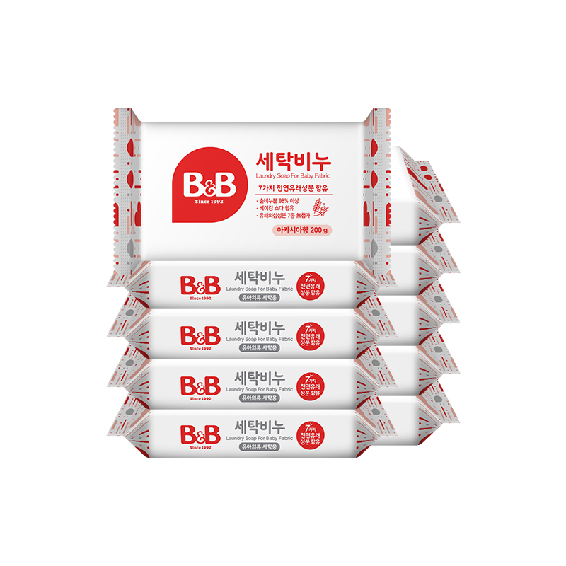 B&B 保宁 宝宝洗衣皂 200g*10块 88元（需用券）