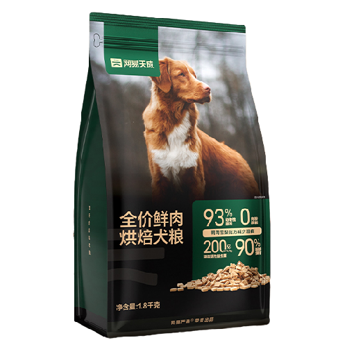 网易天成 全期犬粮低温烘焙狗干粮93%高鲜肉鸭肉味成犬幼犬烘焙狗粮7.2kg 364