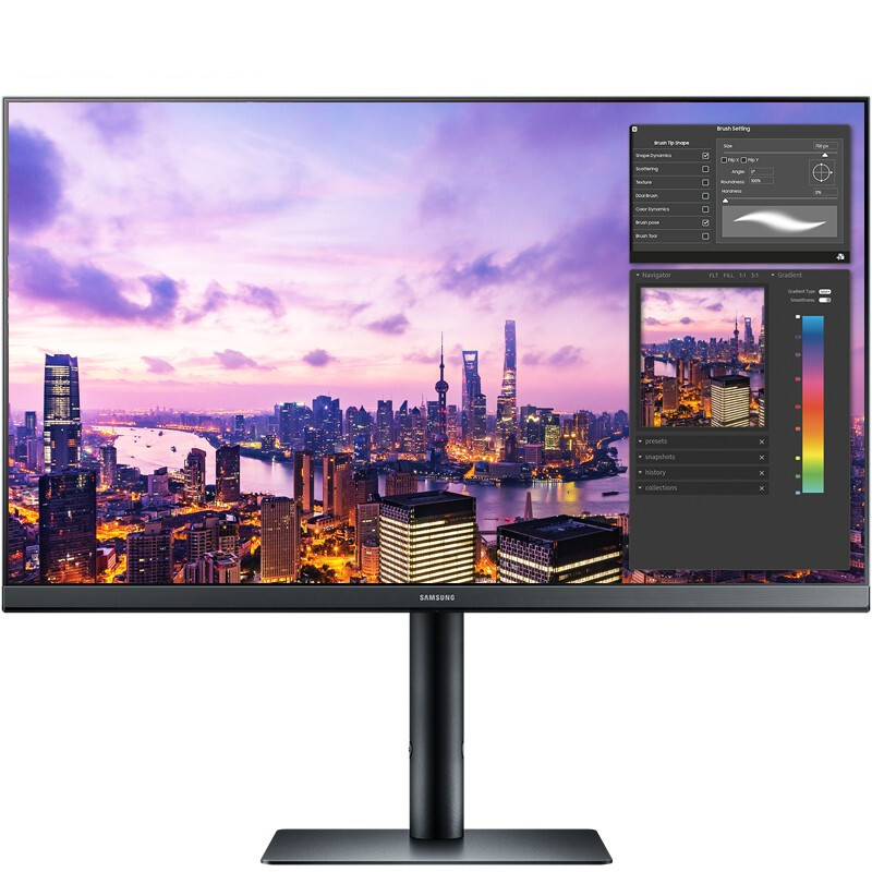 SAMSUNG 三星 S27B612EQC 27英寸 IPS FreeSync 显示器（2560×1440、75Hz） 899元