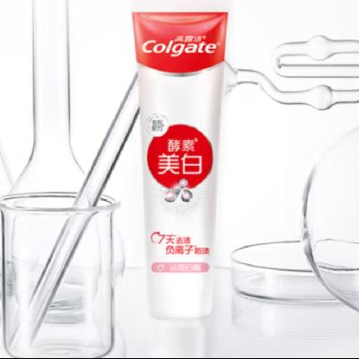 Colgate 高露洁 活性酵素美白牙膏40g*10件 7.4元包邮（返100元超市卡后，合0.74