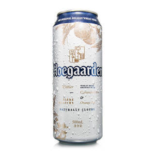 hoegaarden 福佳 小麦白啤酒福佳白 500ml*18听 整箱装 104.3元