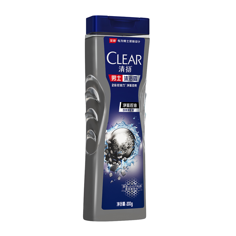 3.8焕新：CLEAR 清扬 男士平衡控油沐浴露 净澈控油 200g 8.05元（需买3件，需用