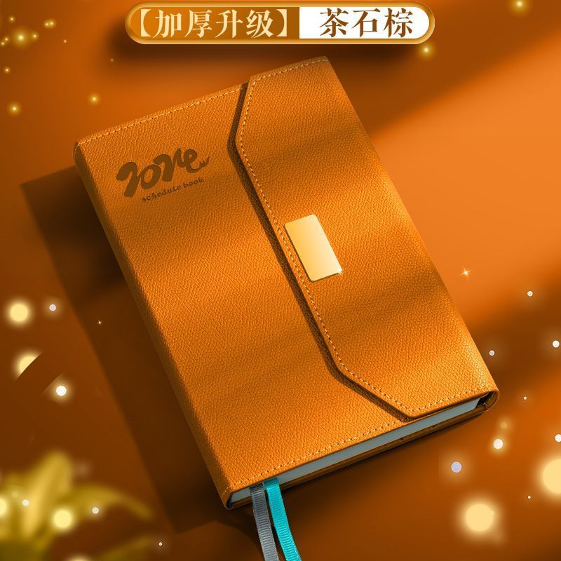 HERO 英雄 2024年日程本 a5 笔记本子 可定制 茶石棕 14.8元（需用券）