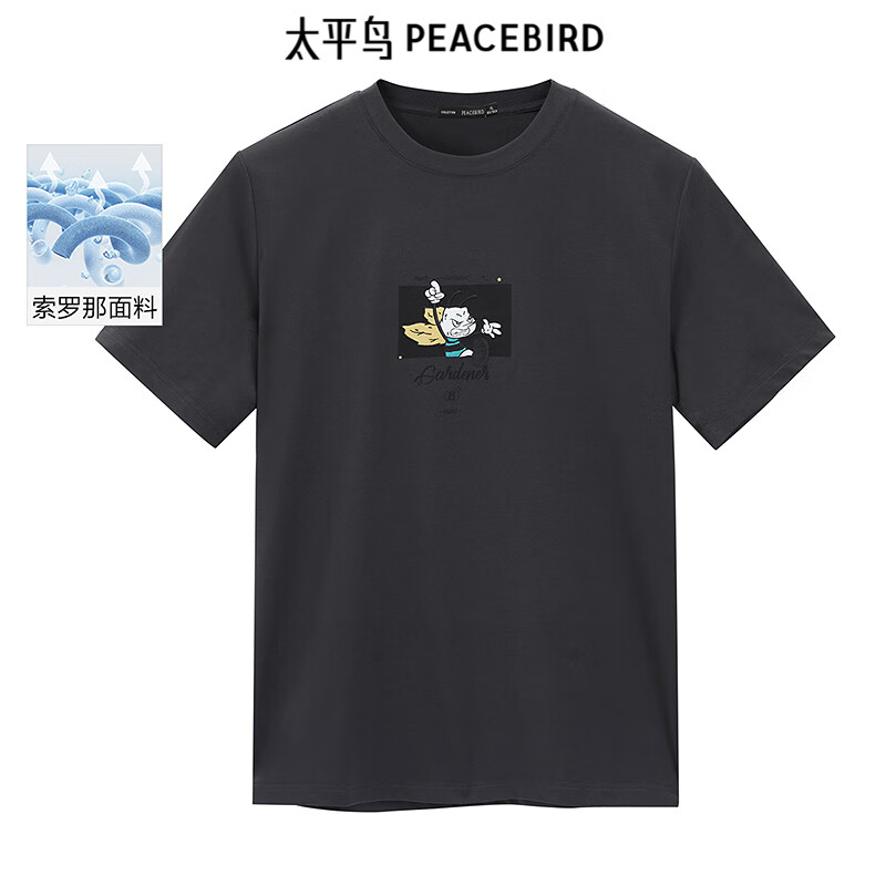 20点开始：PEACEBIRD 太平鸟 男装热卖t恤合集 58.01元包邮 （需用券）