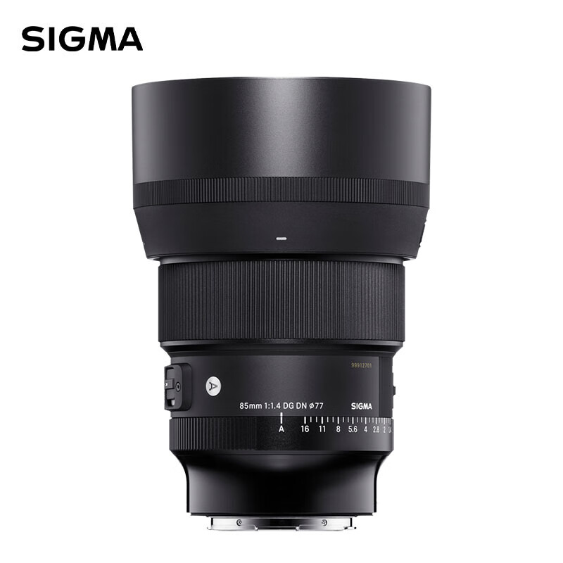 20点开始、PLUS会员：SIGMA 适马 Art 85mm F1.4 DG DN 远摄定焦镜头 E/L卡口 77mm 5268.5