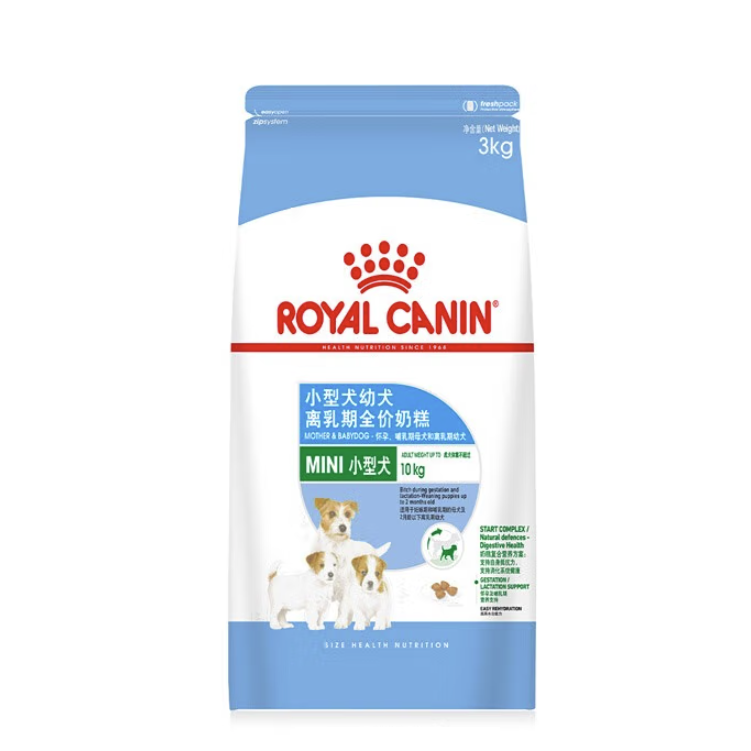 ROYAL CANIN 皇家 MIS30小型犬幼犬奶糕 3kg 159.46元（需用券）