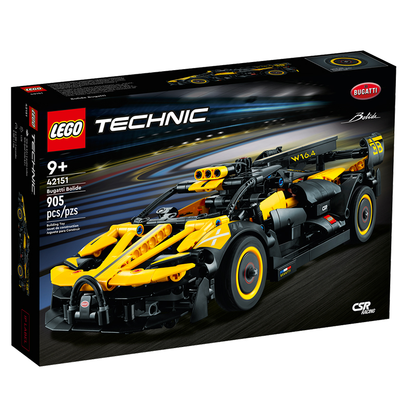 LEGO 乐高 积木机械组布加迪Bolide 42151/42162赛车跑车玩具 278.35元