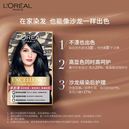 88VIP：L'OREAL PARIS 欧莱雅时尚染发霜持色 58.9元（需用券）