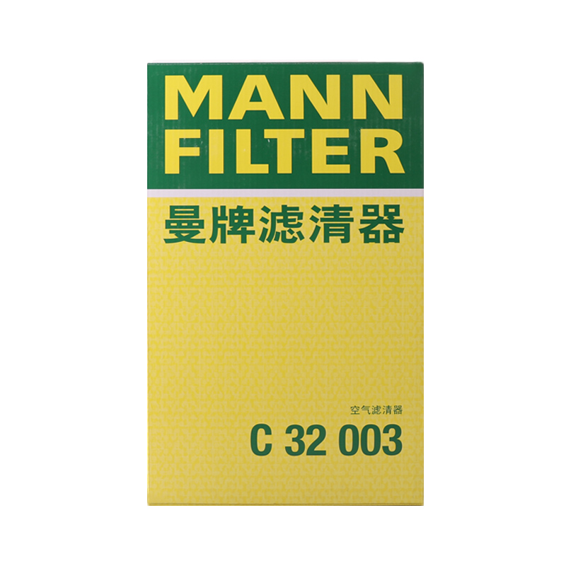 曼牌滤清器 曼牌（MANNFILTER）空气滤清器空气滤芯空滤C32003凯美瑞混动汉兰