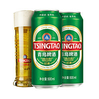 TSINGTAO 青岛啤酒 经典 10度 500ml*18听 大罐整箱装 ￥72