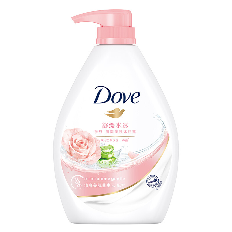 Dove 多芬 清爽美肤系列舒缓水透沐浴乳 730g 31.9元（需用券）