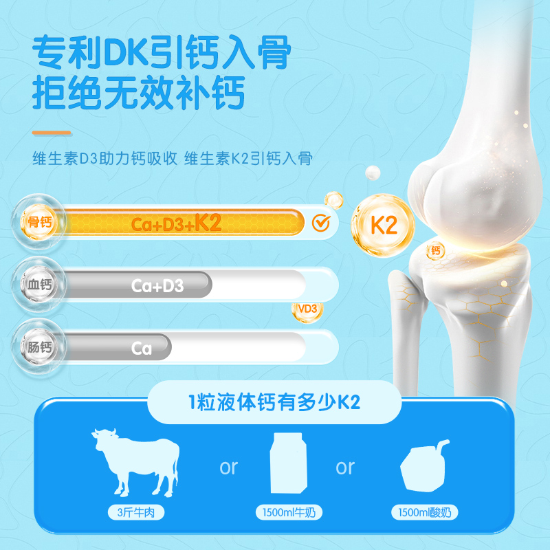 witsBB 健敏思 液体钙 109.25元（需用券）