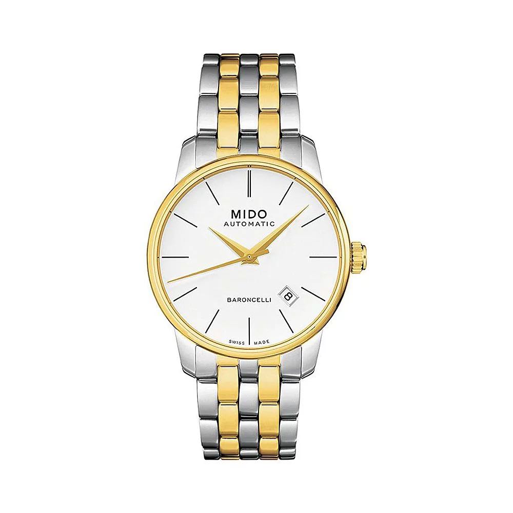 MIDO 美度 美国直邮Mido/美度 男士M86009761 Baroncelli II38毫米自动手表 3046.59元