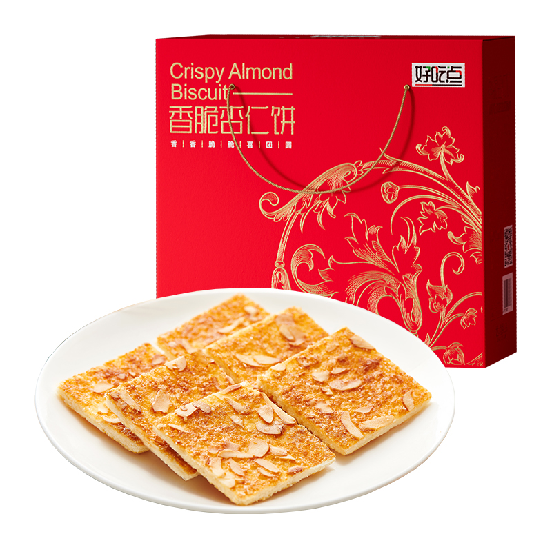 88VIP：好吃点 核挑饼干550g 12元（需用券）