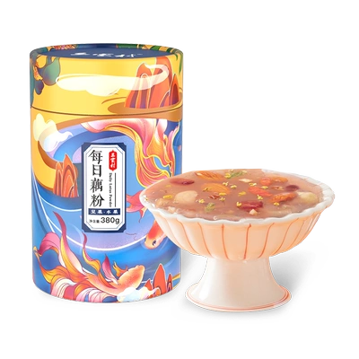 88VIP：三家村 桂花坚果水果营养藕粉380g*2件 27.26元（需领券，合13.63元/件）