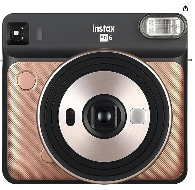 降价！Fujifilm 富士 Instax Square SQ6 - 即时胶片相机 - 腮红金 到手约￥921.79