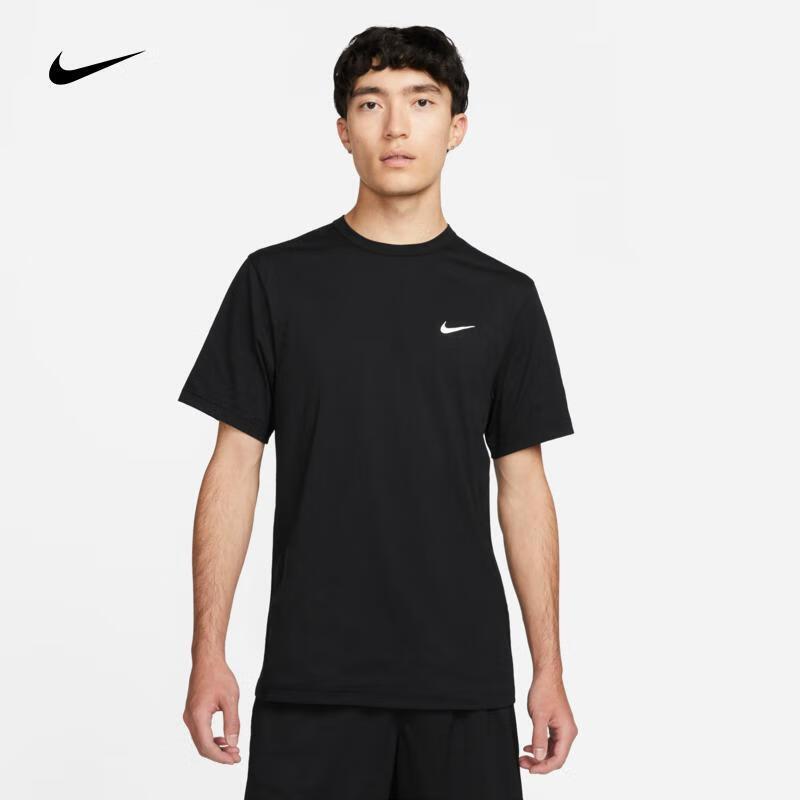 NIKE 耐克 男子速干短袖训练上衣 DRI-FIT UV HYVERSE DV9840-010 M 144.27元