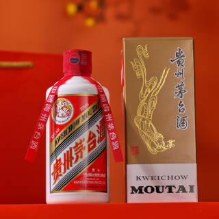 moutai茅台飞天茅台53vol酱香型白酒200ml惠群贵礼礼盒1289元需用券