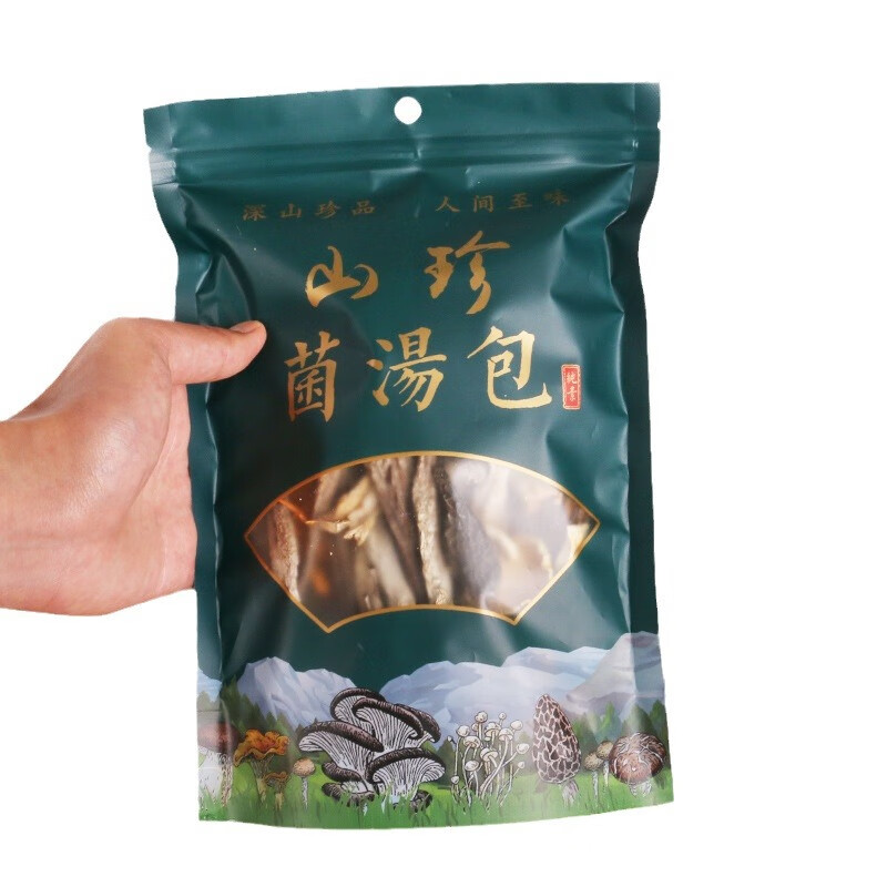 西云珍坊 羊肚菌炖煲汤食材 山珍菌汤包100g 9.9元（需买3件，需用券）