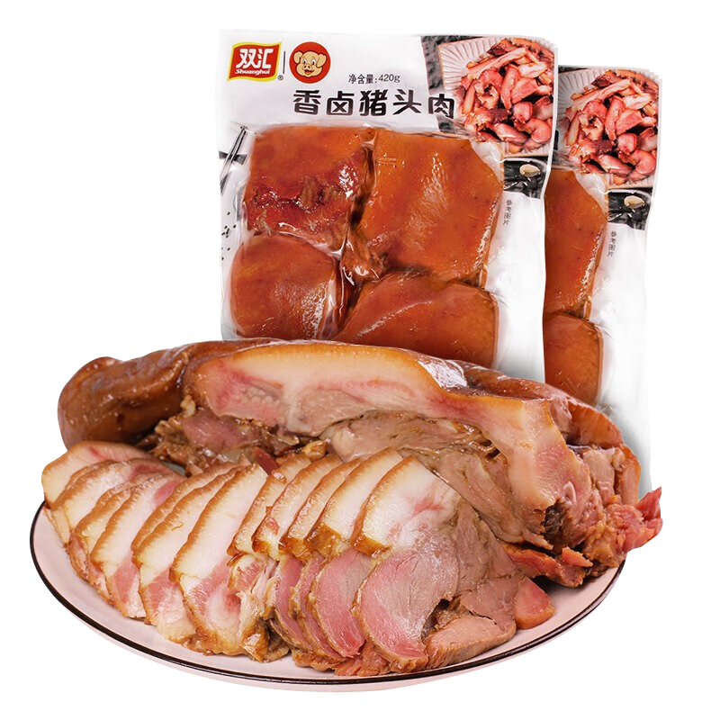 Shuanghui 双汇 五香猪头肉 420g 16.9元（需用券）