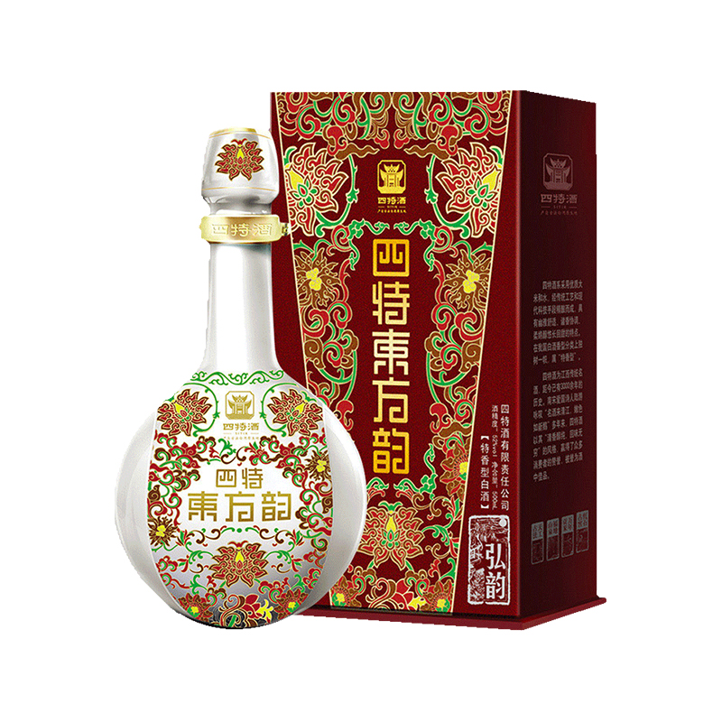 SITIR 四特酒 东方韵弘韵 52%vol 特香型白酒 500ml*1瓶 128元（需用券）