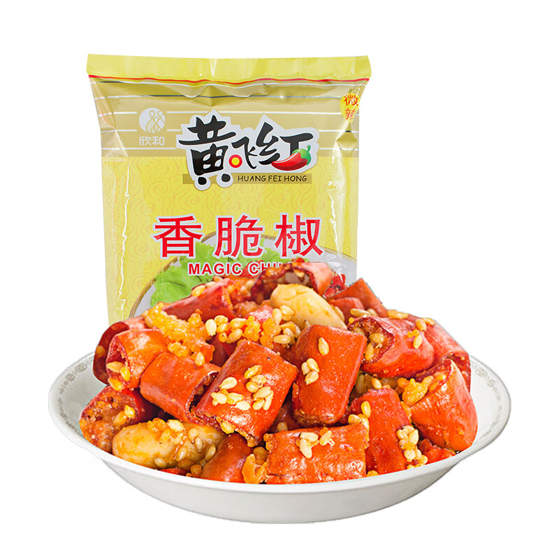 黄飞红 香脆椒 308g 13.9元（需用券）