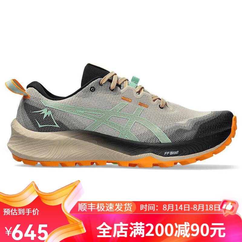 ASICS 亚瑟士 24春夏新款Trabuco 12户外越野抓地耐磨舒适透气运动跑步鞋男鞋 10