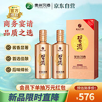 XIJIU 习酒 新款金钻习酒 500ml*2瓶 53度 酱香型白酒 ￥160