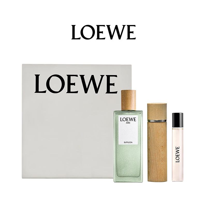 LOEWE 罗意威 香水套装礼盒 (奇迹天光女士淡香水 50ml+001事后清晨男士淡香水 