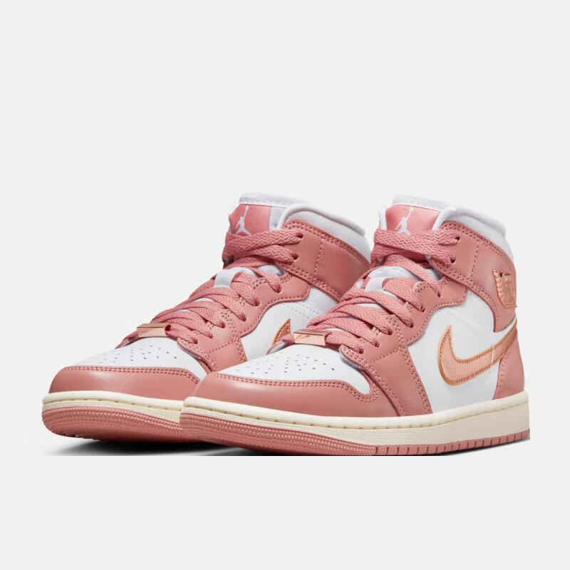 PLUS会员：NIKE 耐克 AIR JORDAN 1 MID SE 女款运动鞋 FB9892-670 487.64元包邮（双重优