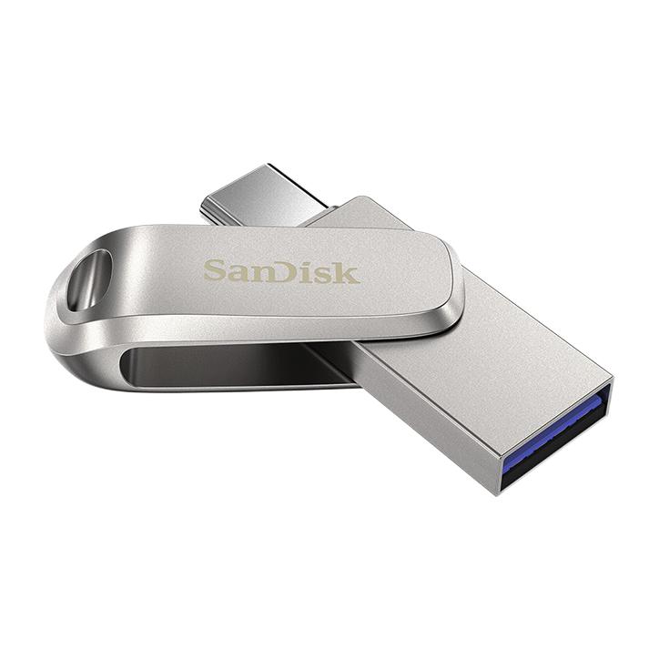 SanDisk 闪迪 至尊高速系列 酷锃 DDC4 USB3.1 U盘 银色 128GB 84.9元（需用券）