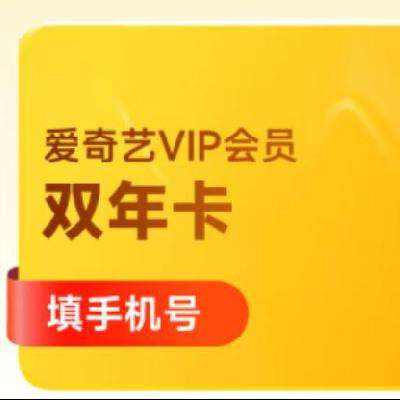 双11狂欢:爱奇艺黄金VIP会员双年卡 24个月黄金年卡 228元（需领券）