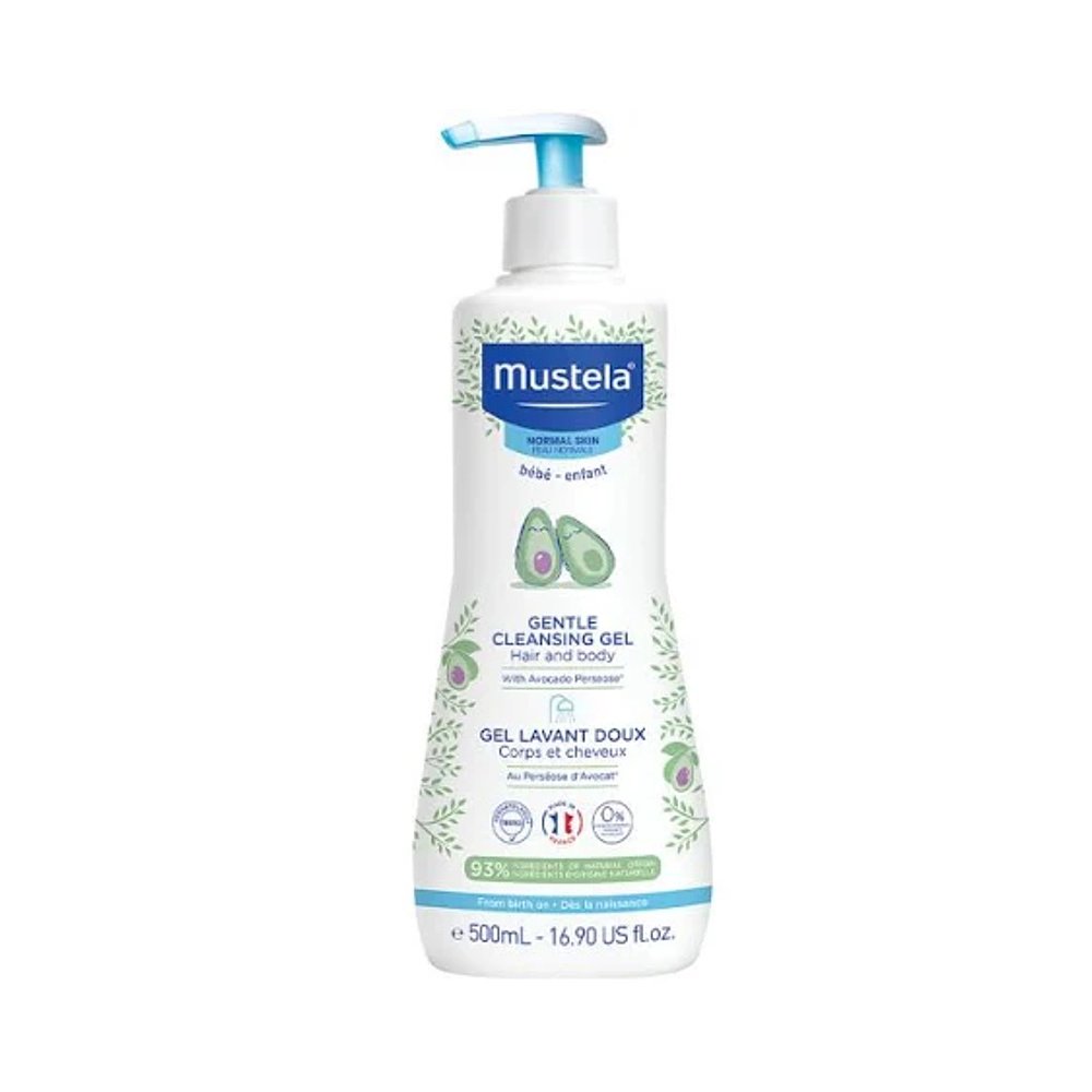 Mustela 妙思乐 澳大利亚直邮mustela妙思乐洗发水沐浴露二合一婴儿温和500ml 161